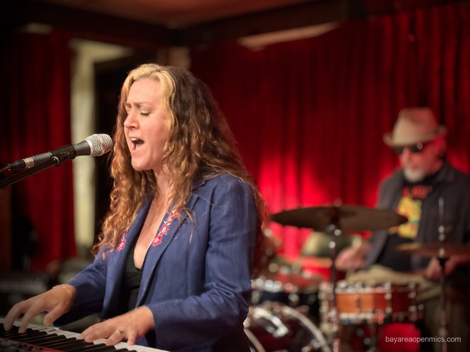 Kyra Gordon performs on stage at The Big Easy in Petaluma