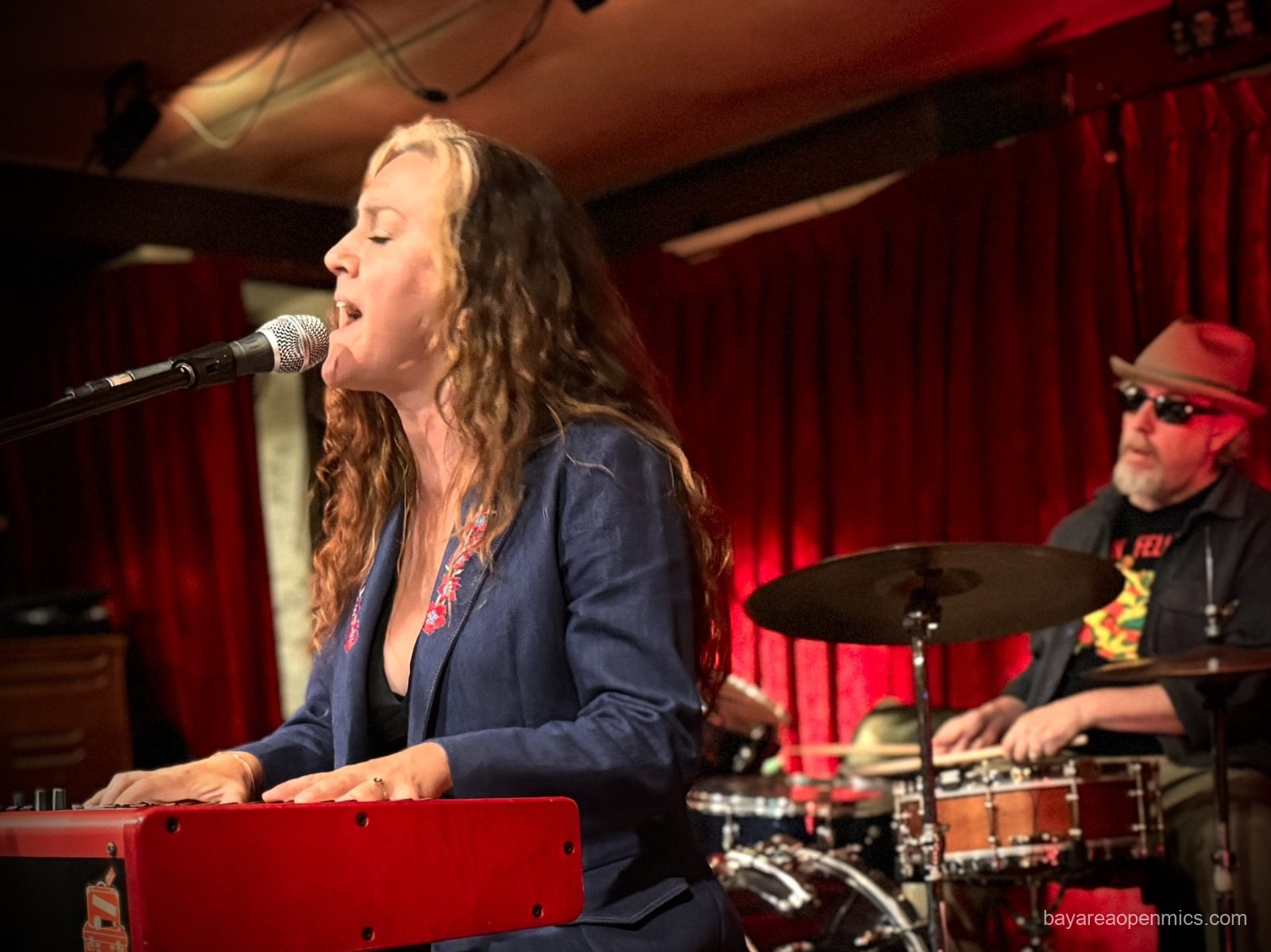 Kyra Gordon performs on stage at The Big Easy in Petaluma