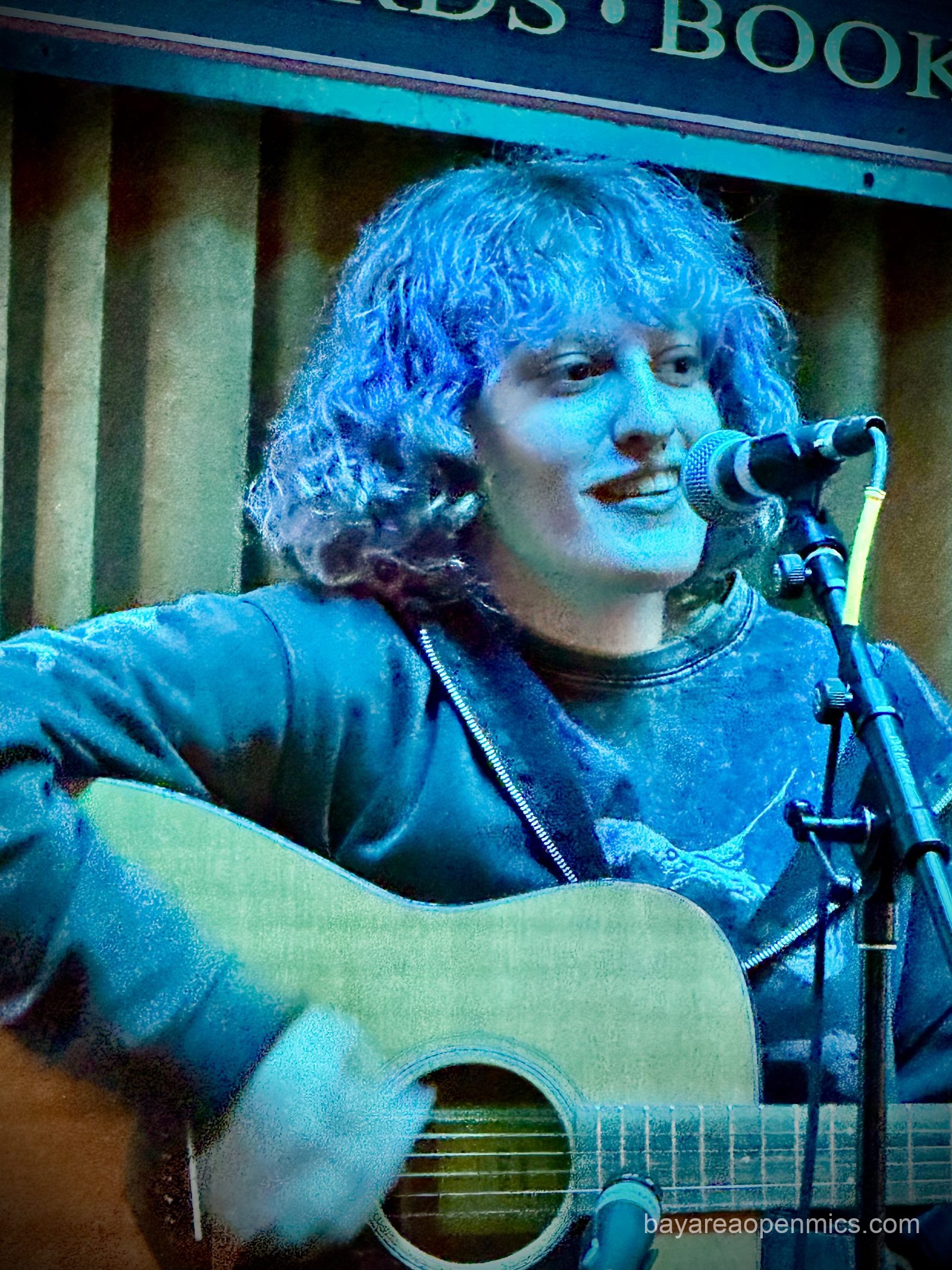 Aubrey Whitburn at The Up The Creek Records open mic