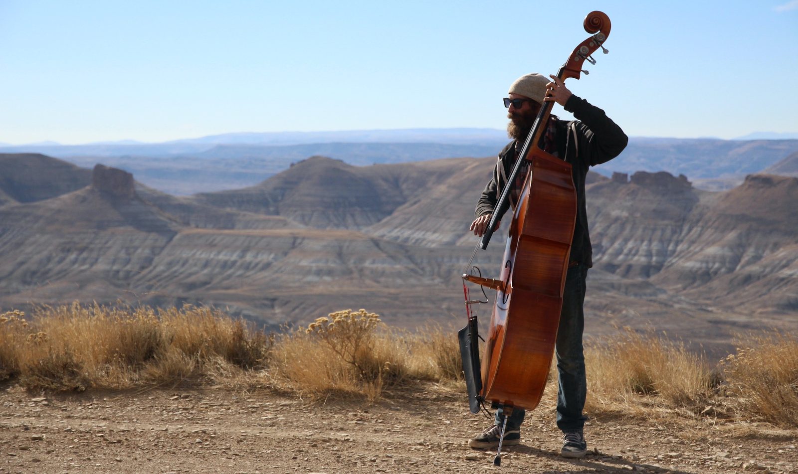 Kyle Finley, host at The Shoe Jazz Jam at the Lucky Horseshoe in Bernal Heights, San Francisco, CA