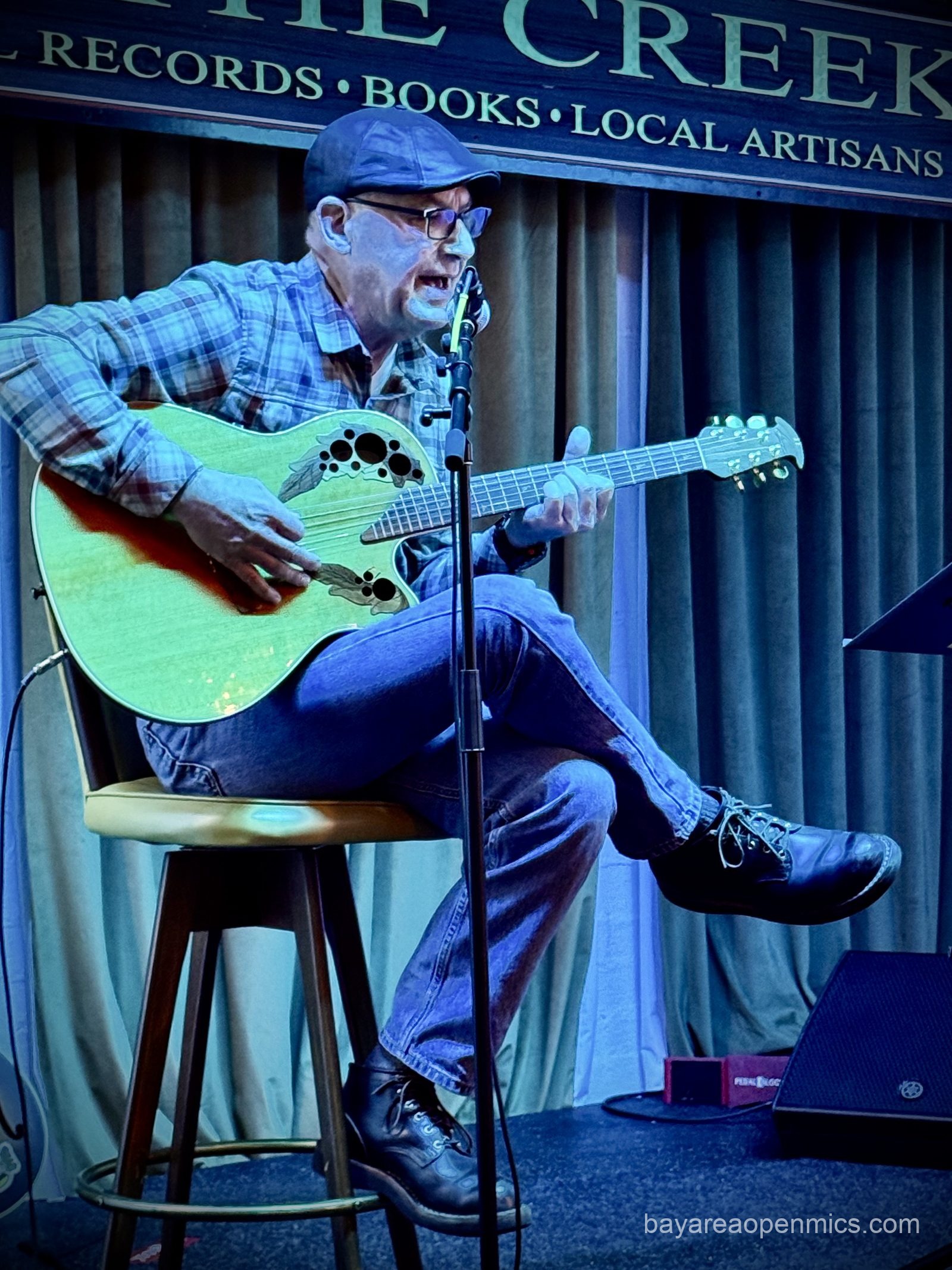 Gerald Trumm at The Up The Creek Records open mic