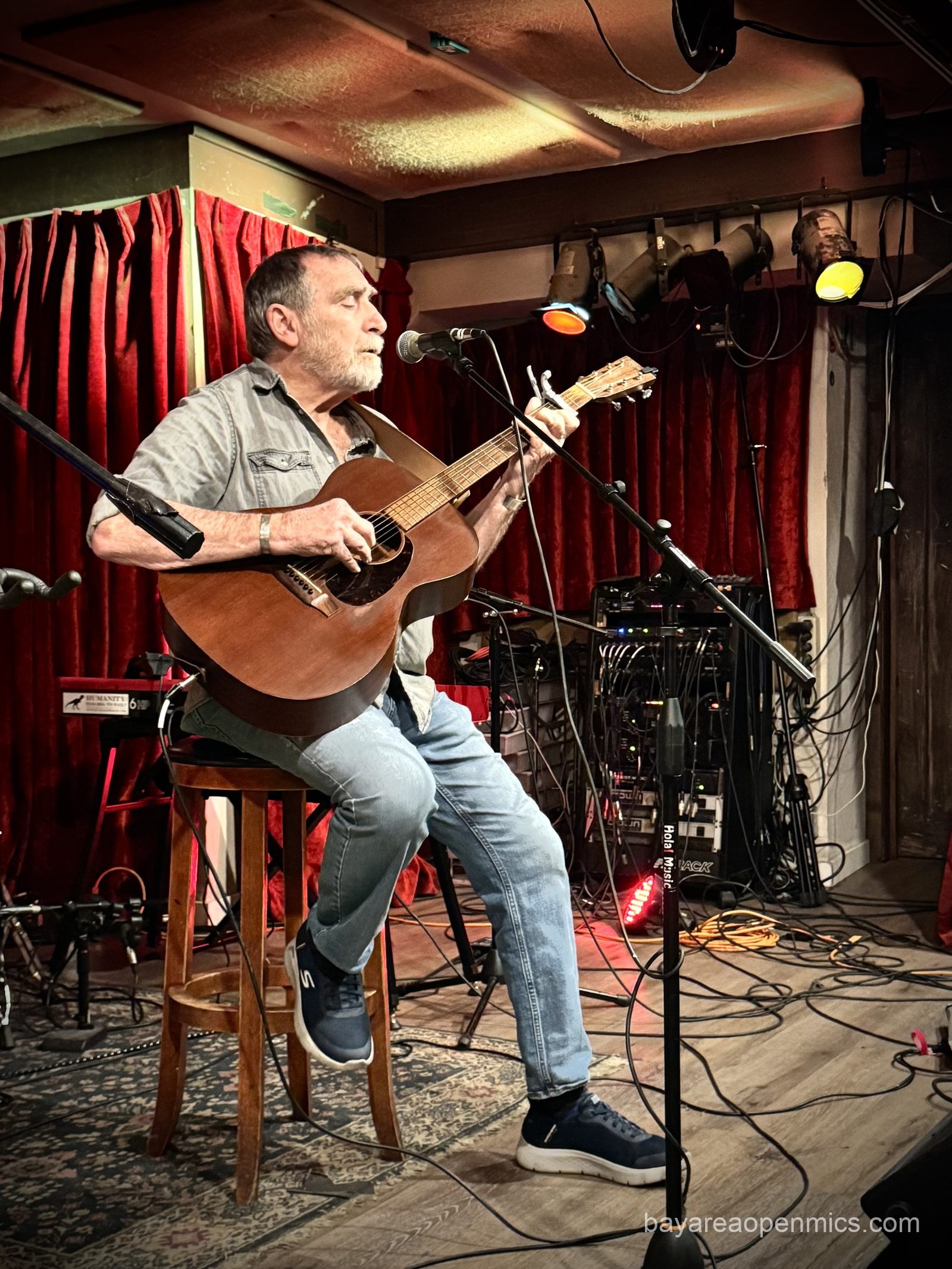 Harri Wolf performs at The Big Easy in Petaluma