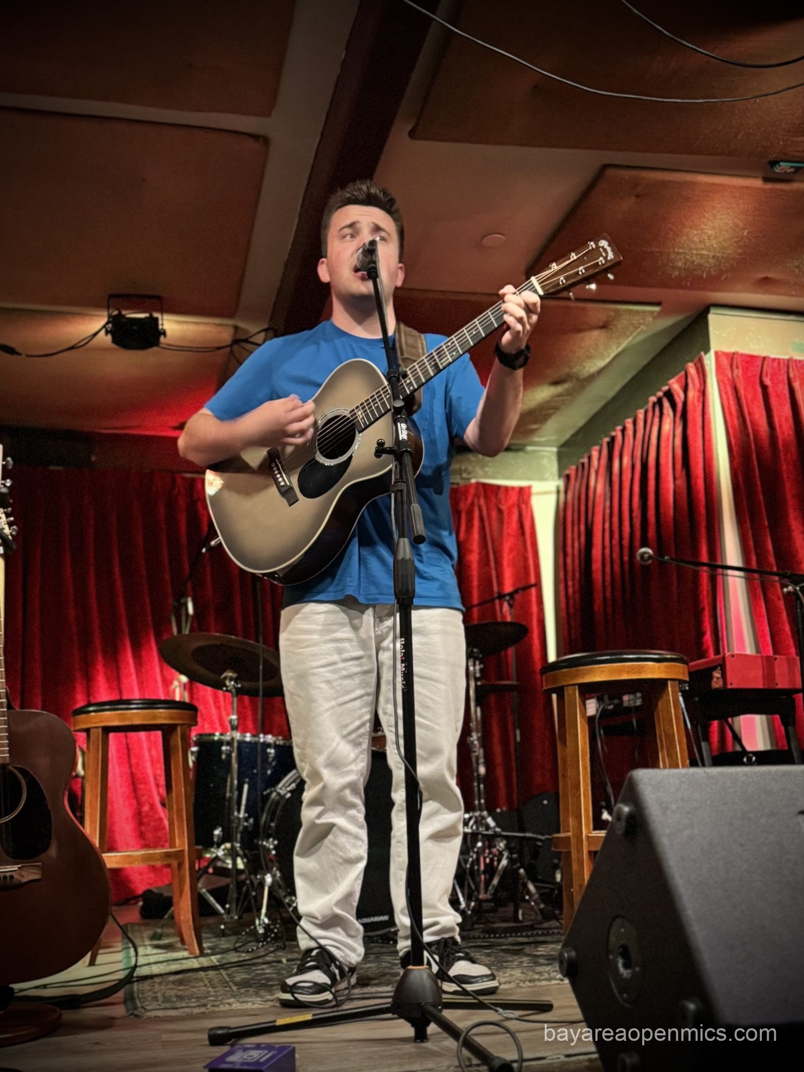 Ryan Woodard performs at The Big Easy in Petaluma