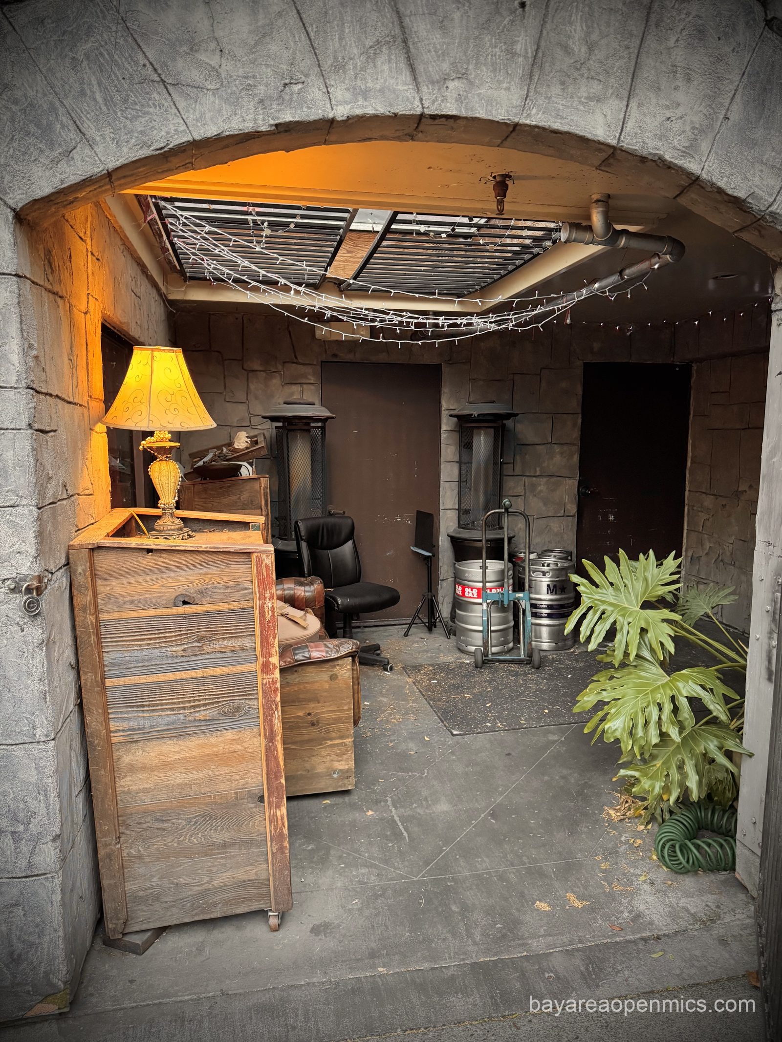 The entrance area of The Big Easy in Petaluma, California