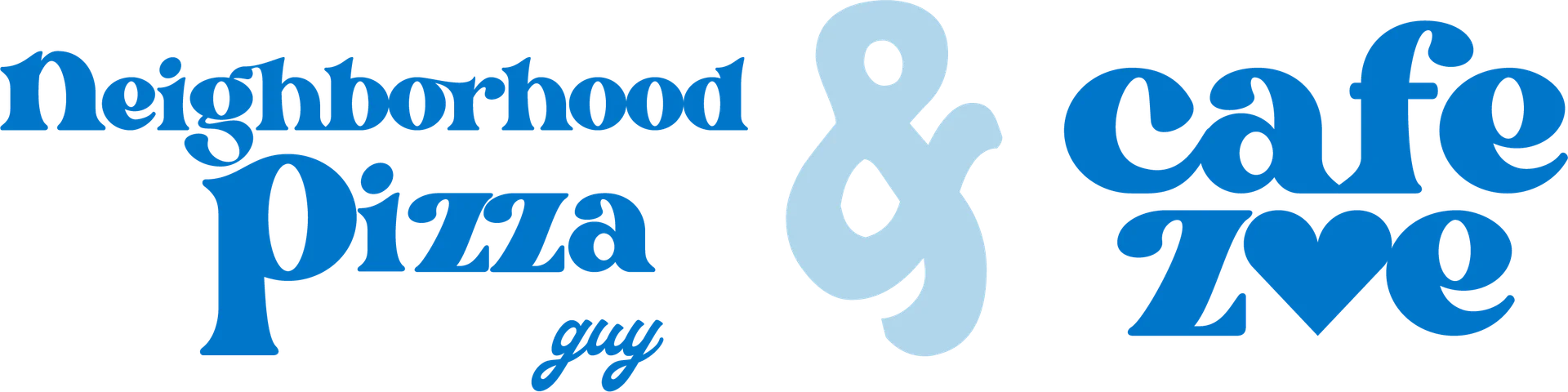 Logo for Neighborhood Pizza Guy & Cafe Zoe, cafe in Menlo Park, CA