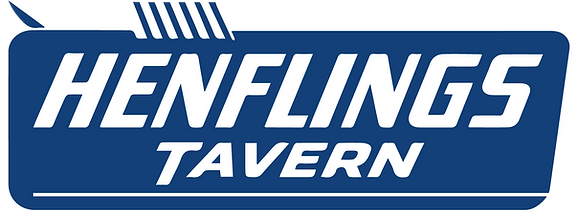 Logo for Henfling's Tavern, dive bar in Ben Lomond, CA