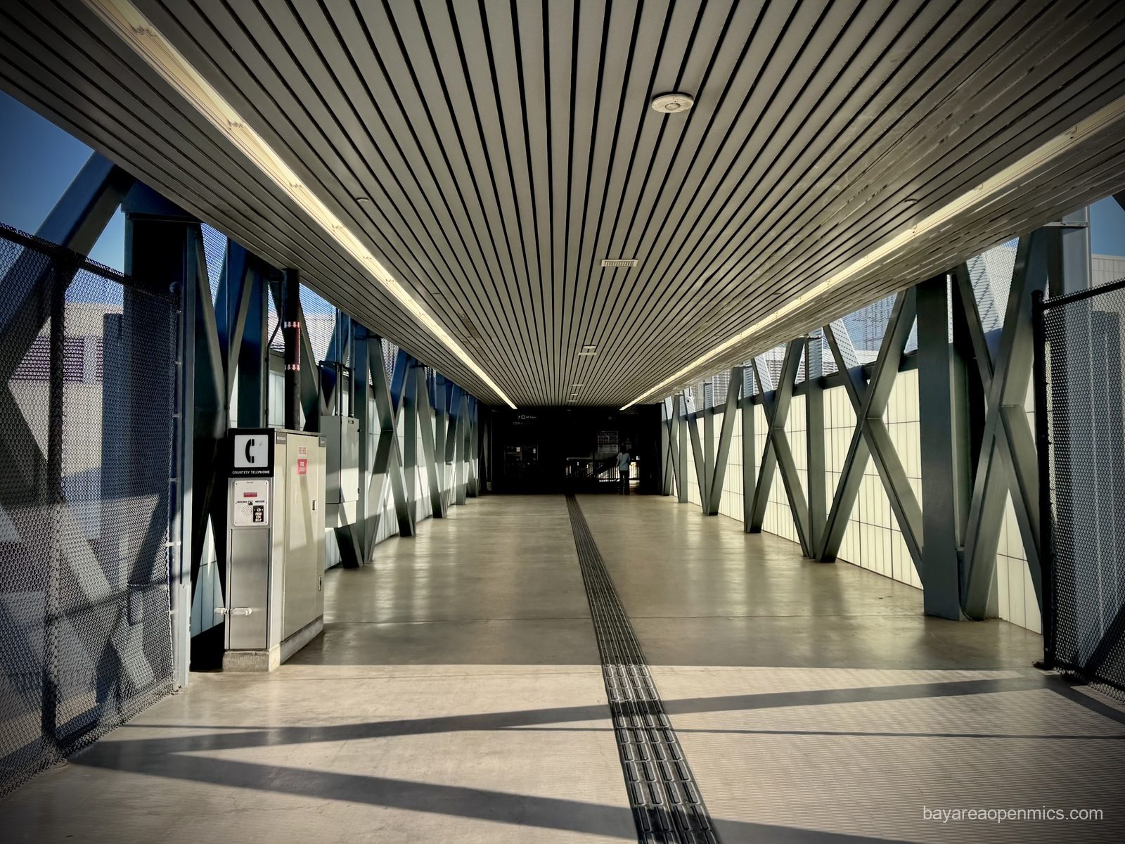 BART architecture on the way into San Francisco