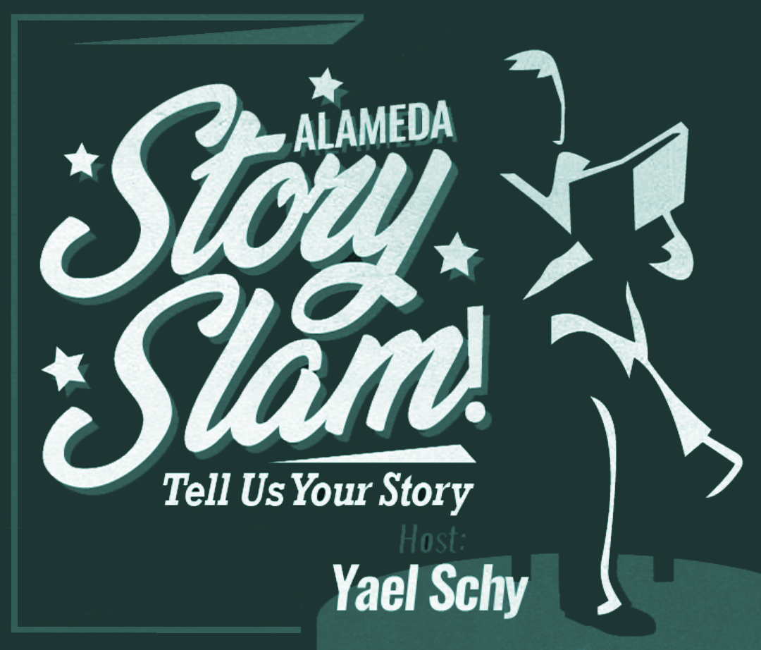 Logo for The Alameda Story Slam, Open Mic in Alameda, CA