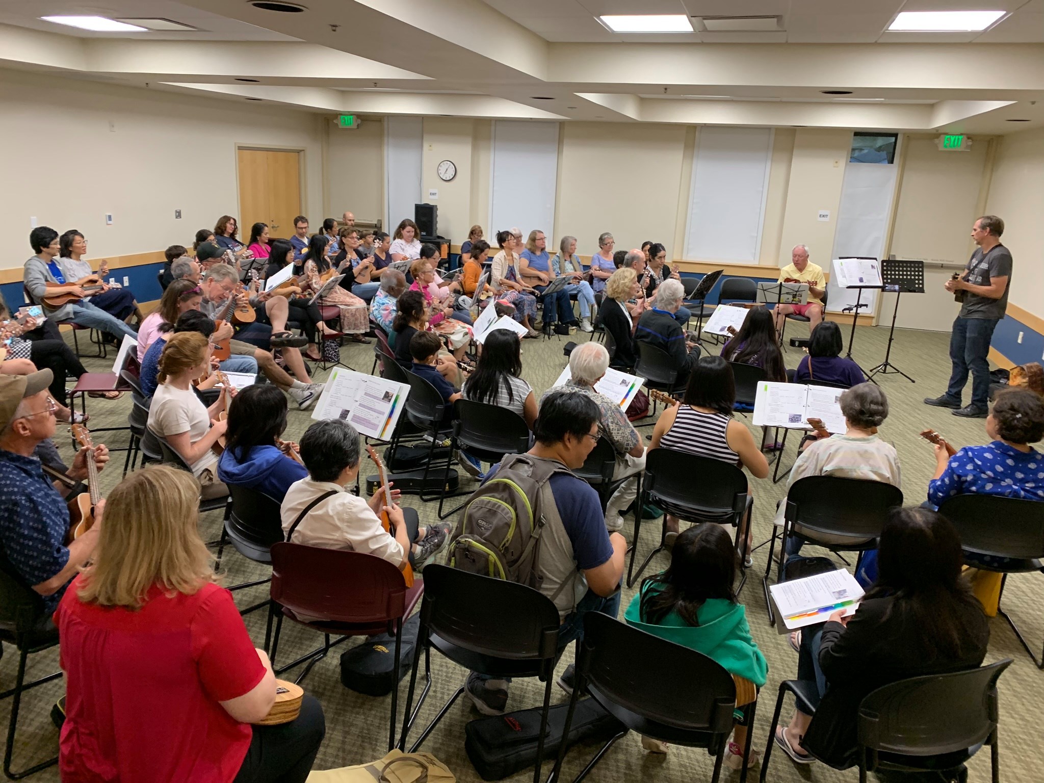 Photo of Mountain View Library Ukulele Jam at Mtn Vw Library - casual Music Session in Mountain View
