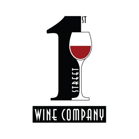 Logo for 1st Street Wine Company, wine bar in Downtown Livermore, Livermore, CA