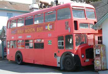 Photo taken outside of pub Cameron's in Half Moon Bay
