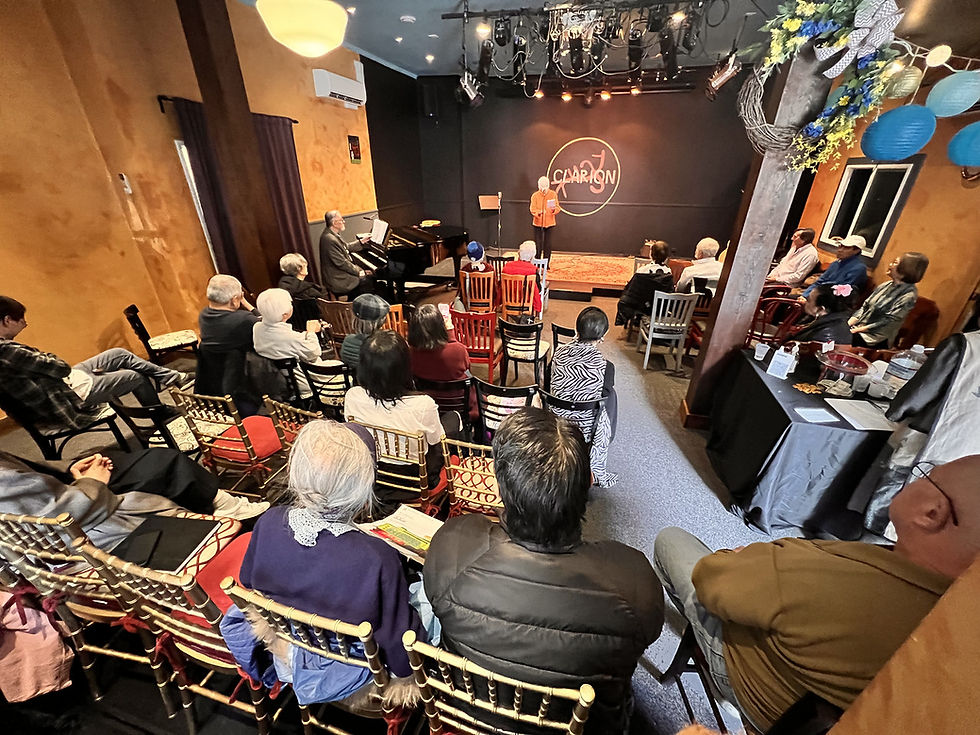 Photo of the performance area at music venue in Chinatown, San Francisco, CA