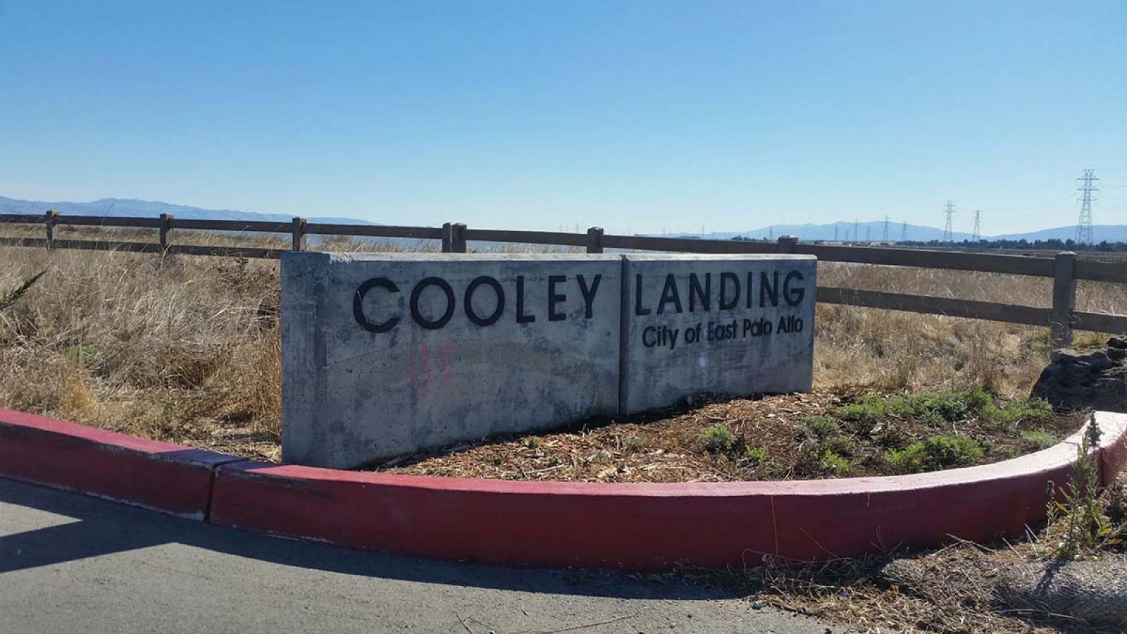 Photo of the front of park/garden Cooley Landing in East Palo Alta, CA