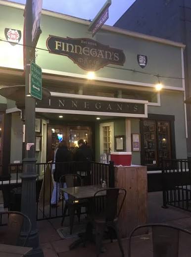 Photo of the front of Finnegan's in Novato, CA