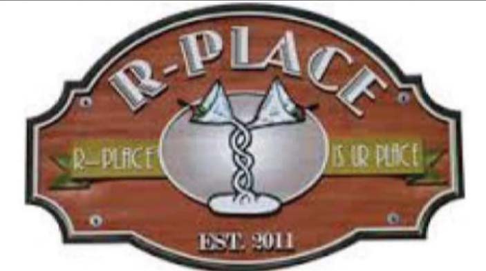 Logo for R-Place Music Club, dive bar in Downtown Livermore, Livermore, CA