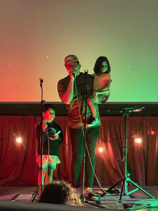 Photo taken of the supportive vibe inside of community center The 418 in Santa Cruz