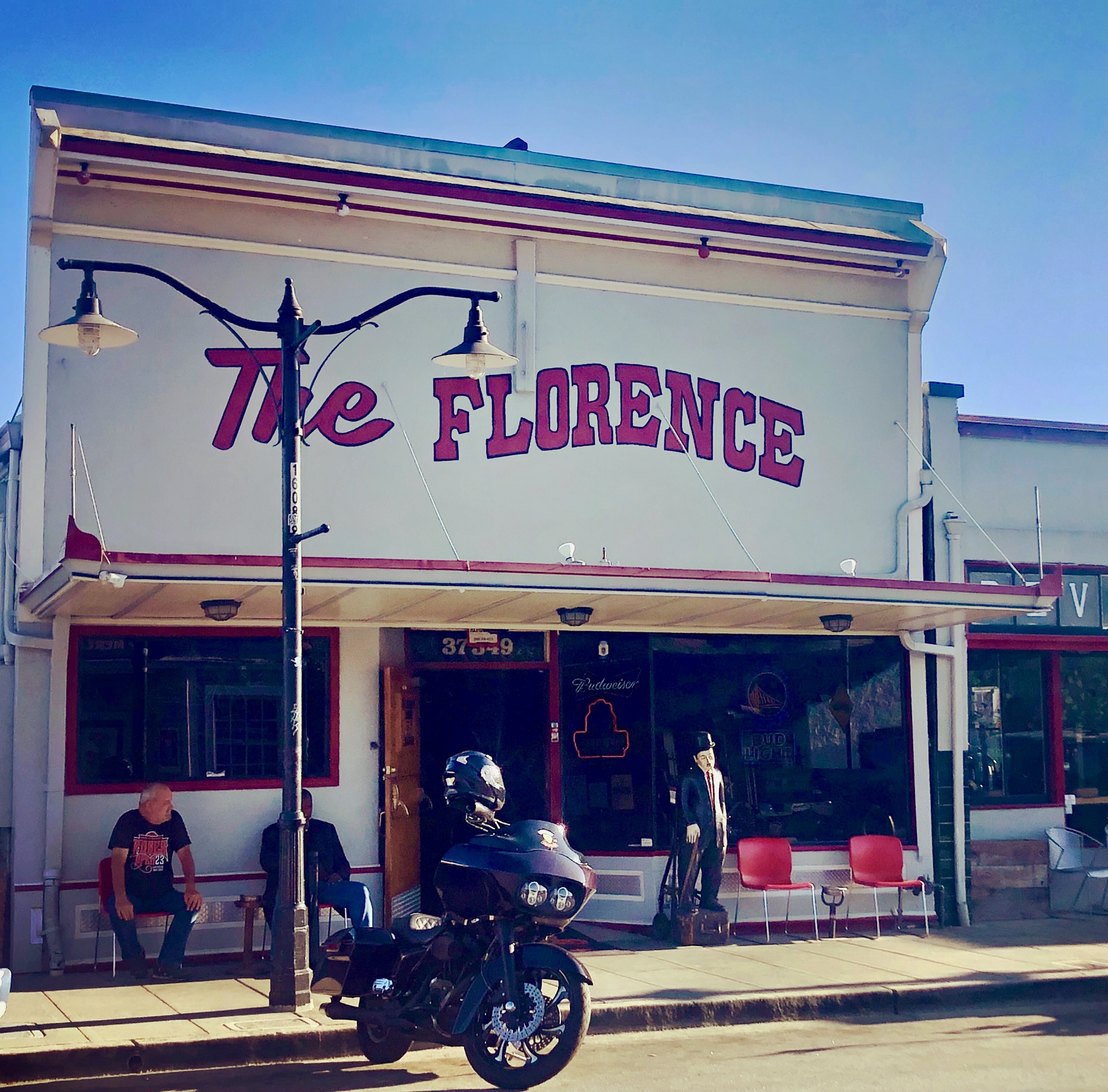 Photo taken outside of dive bar The Flo in Niles, Fremont