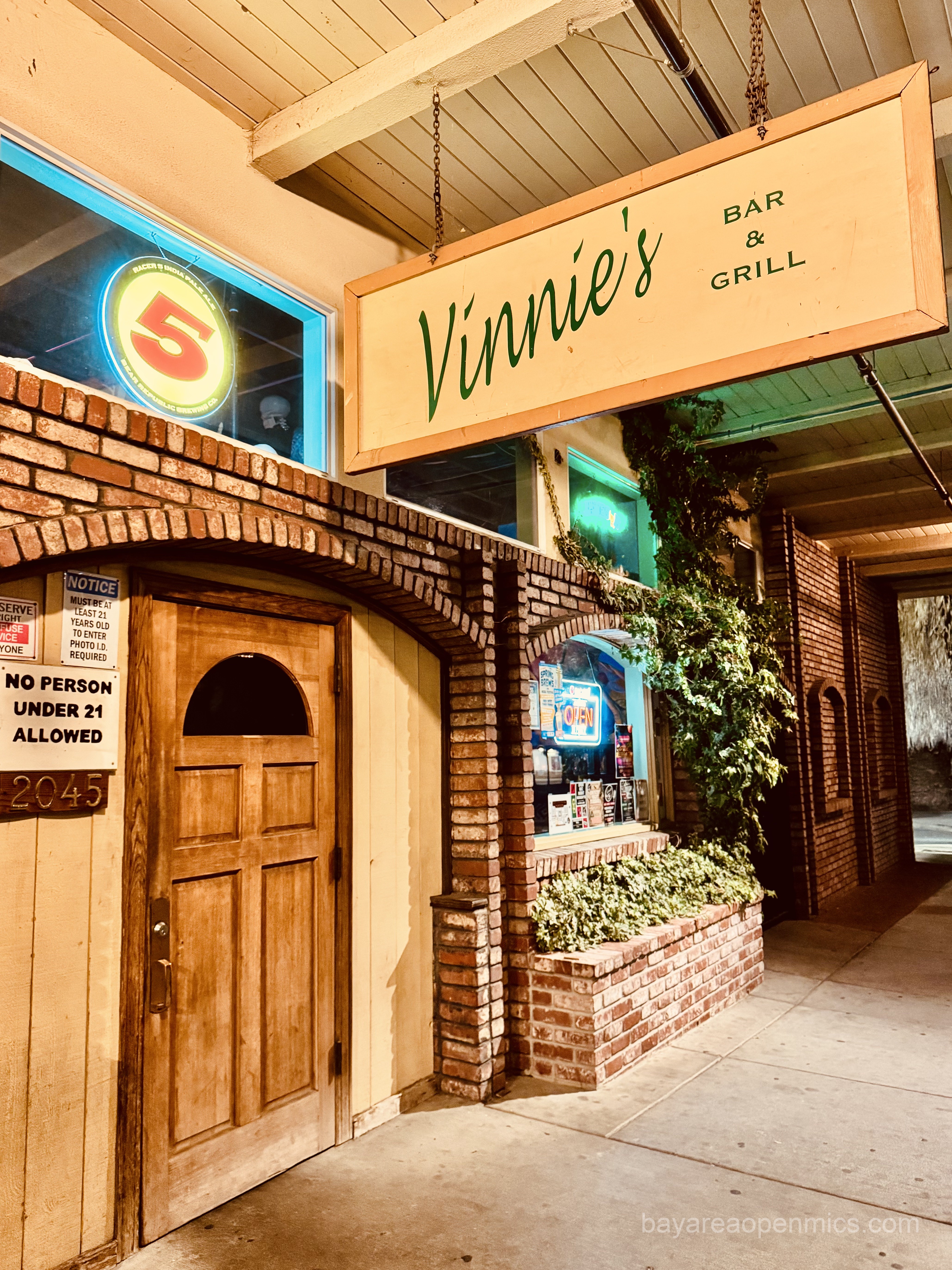 Photo taken outside of bar & grill Vinnie's in Concord, CA