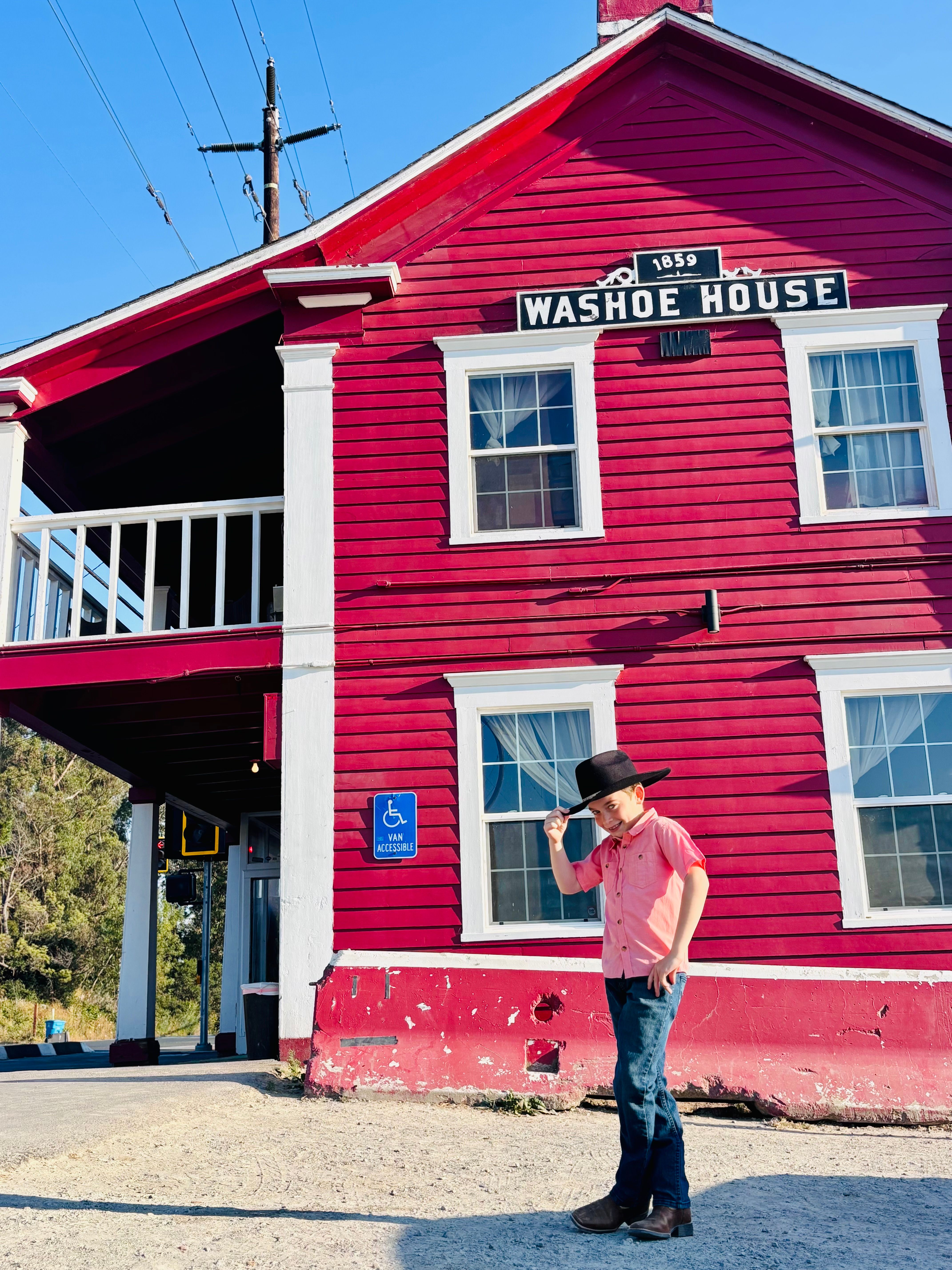 Photo taken outside of restaurant Washoe House in Petaluma, CA