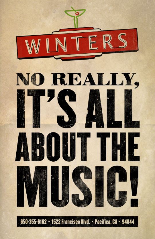 Logo for Winters Tavern in Pacifica, CA